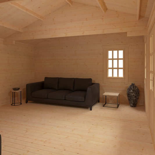 Broadfield 20x14 Dalton 44mm Log Cabin