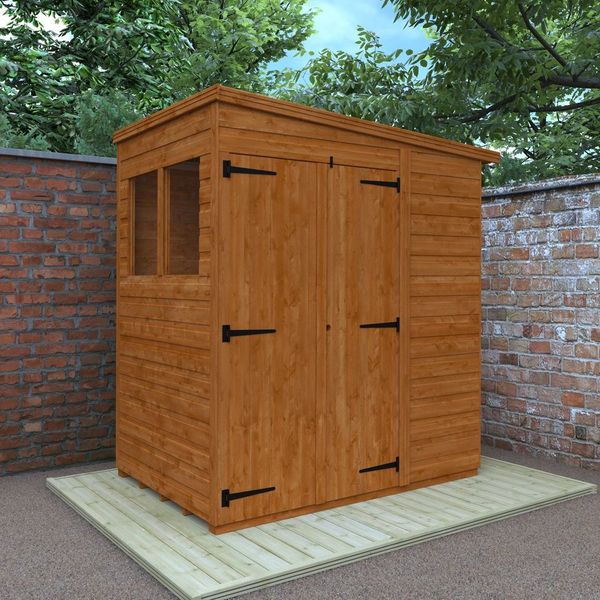 Double Door Flex Shed Pent