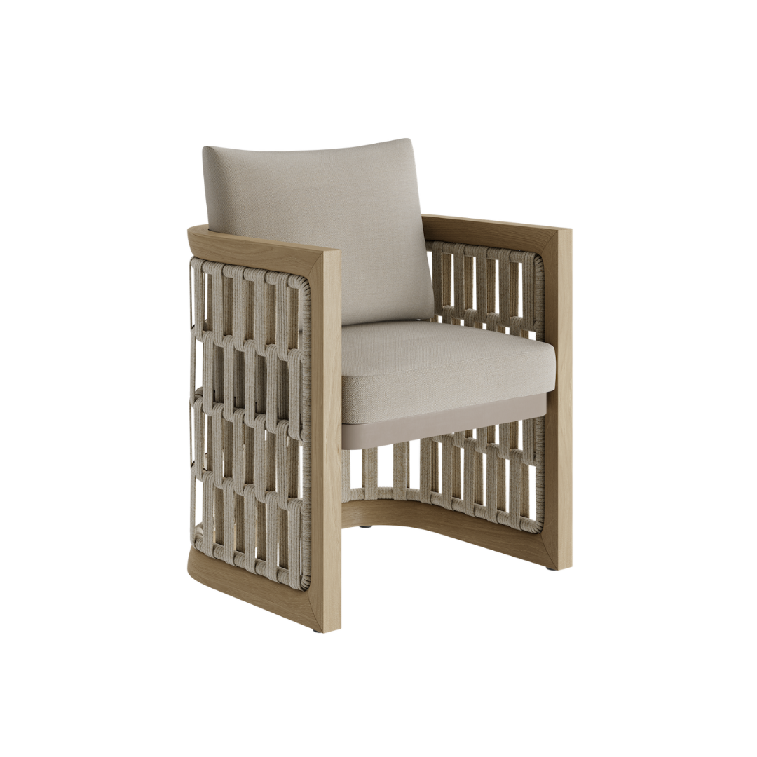 N2 Dining Chair Light Teak