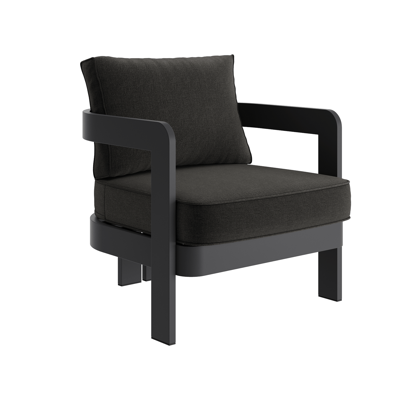 N3 Kohl Lounge Chair Shadow Canvas