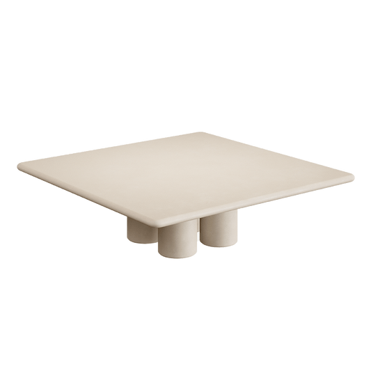 Nardelli Microskin Coffee Table, Bone