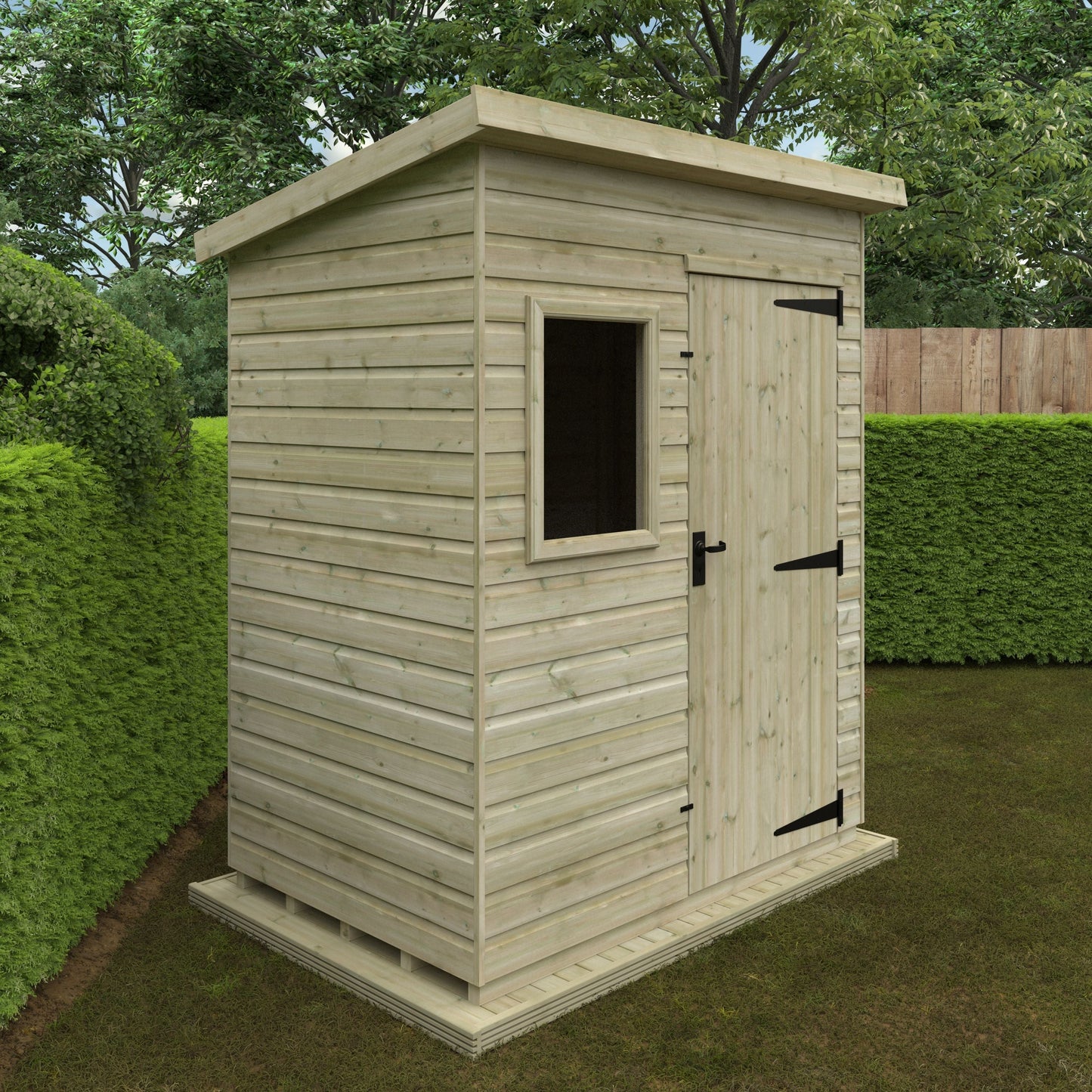 Tanalised Deluxe Shed Pent