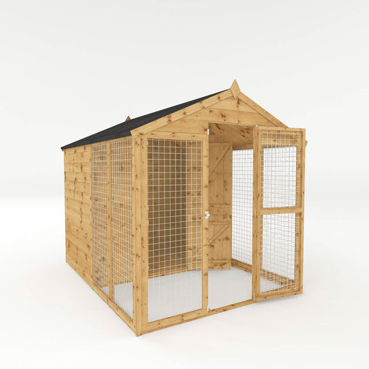 8 x 6 Staffordshire Dog Kennel & Run