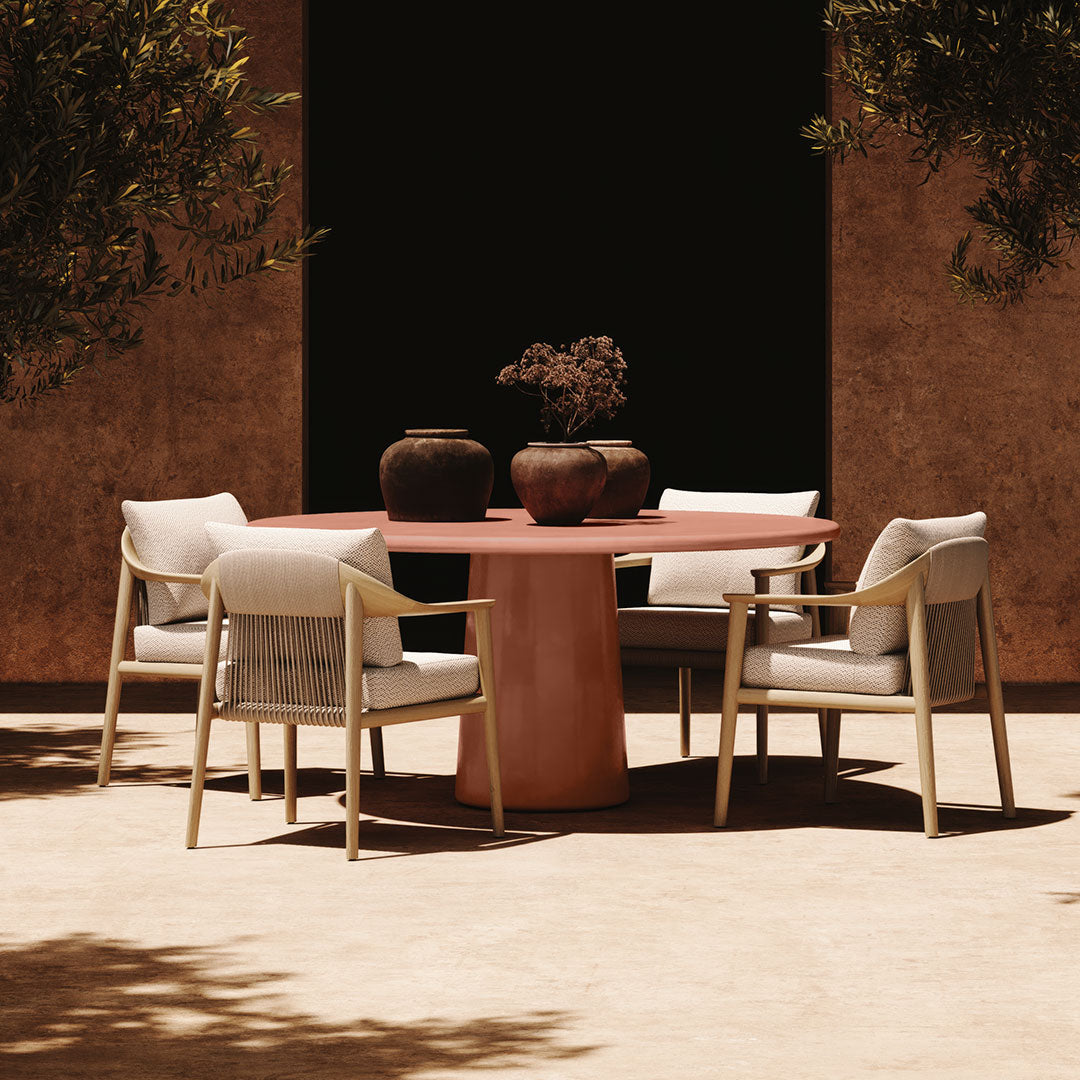 N1 Dining Chair Light Teak