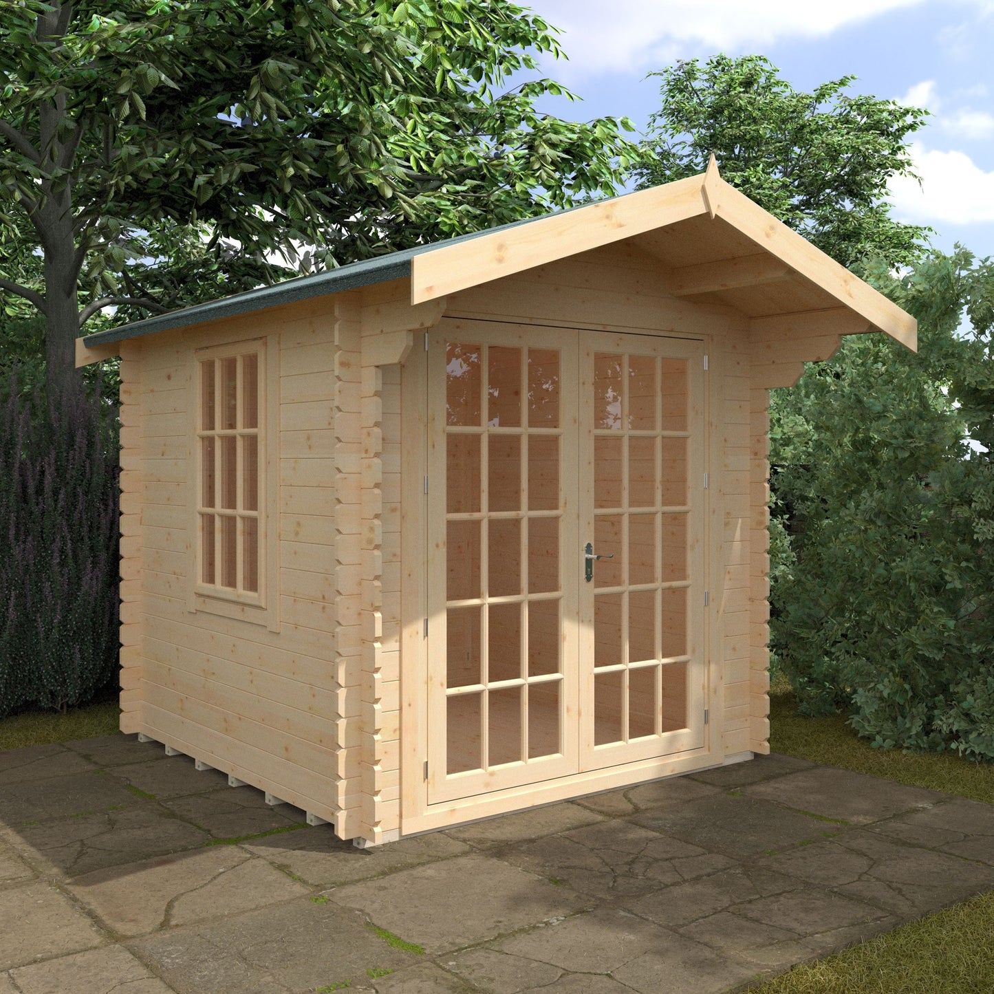 The Lotherton Log Cabin 28mm