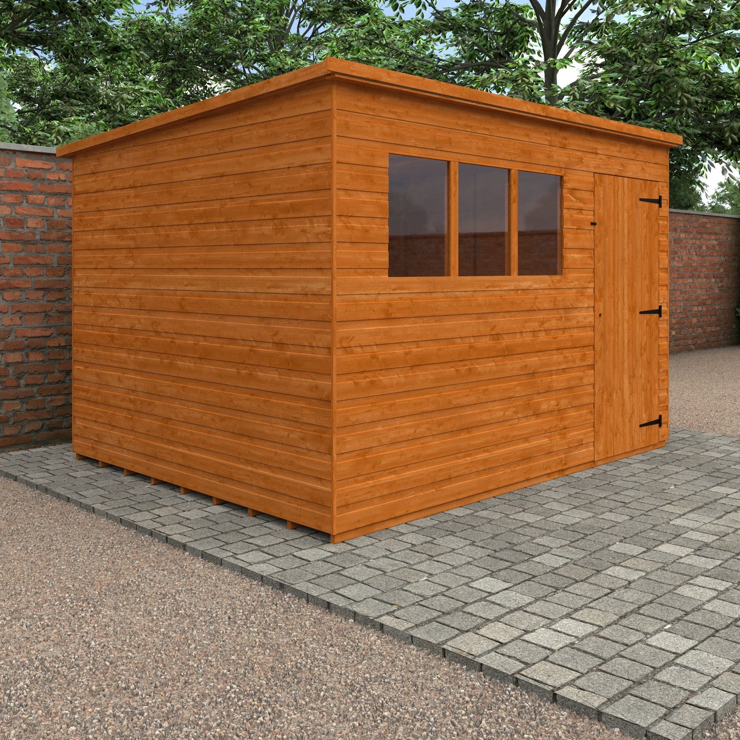 Super Pent Shed Shiplap