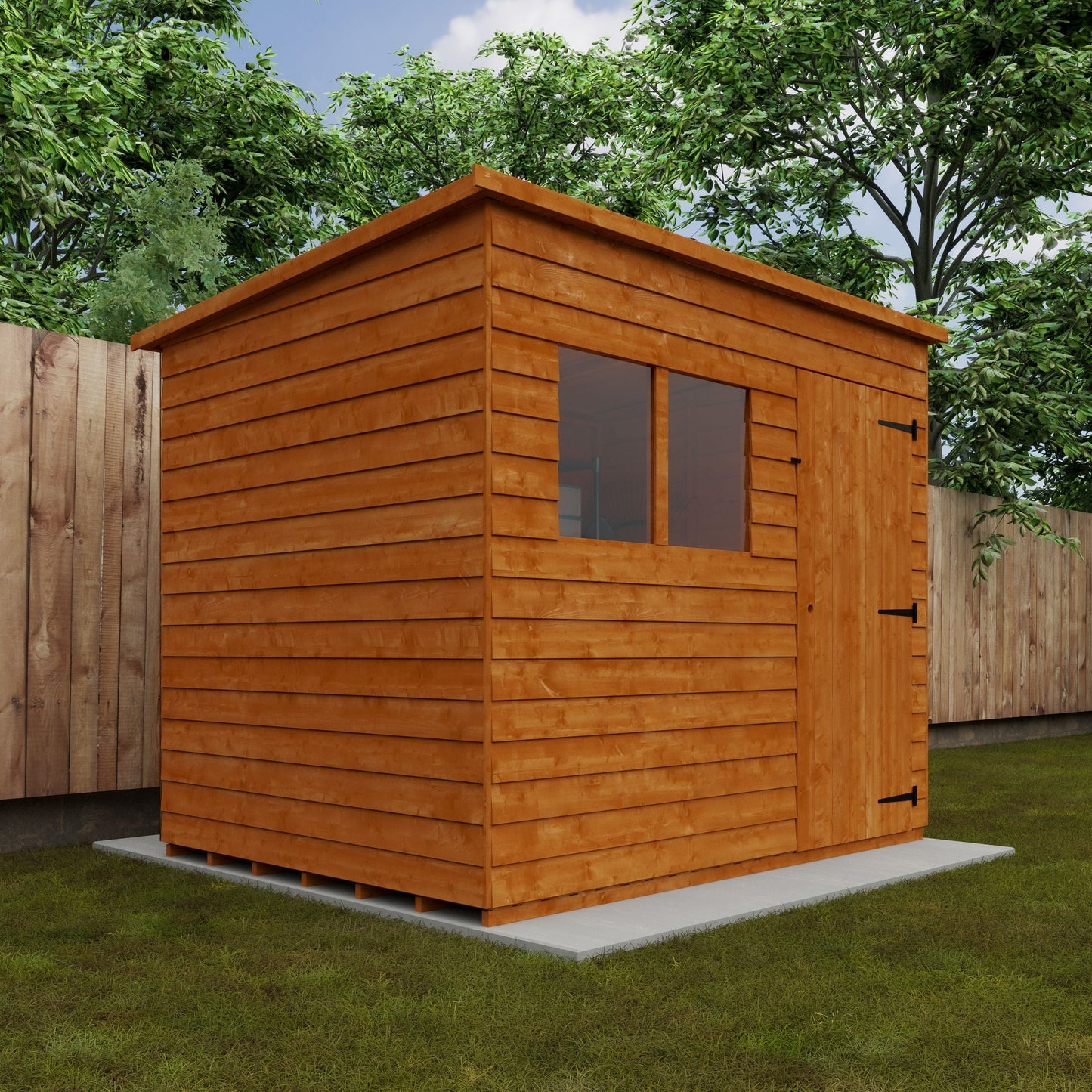 Summer Shade Pent Shed