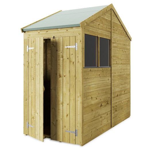 Store More Tongue and Groove Apex Shed - Choose Size