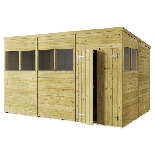 Store More Tongue and Groove Pent Shed - Choose Size