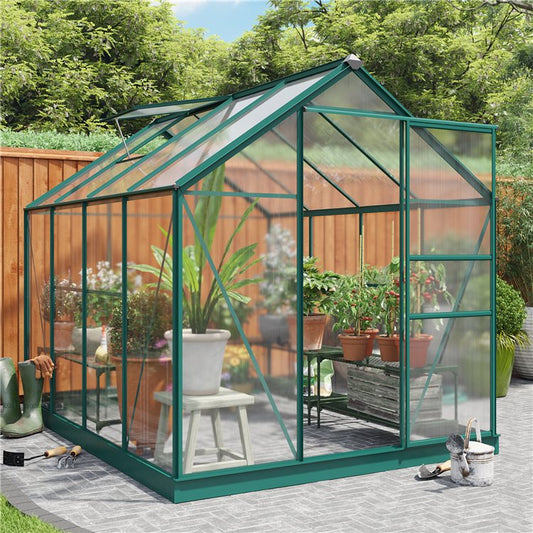 Rosette Polycarbonate Greenhouse - Choose Size