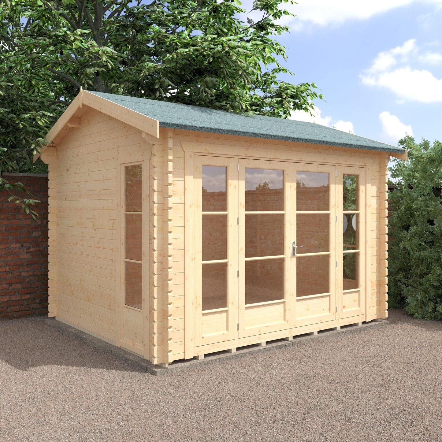 The Bamber Log Cabin 44mm