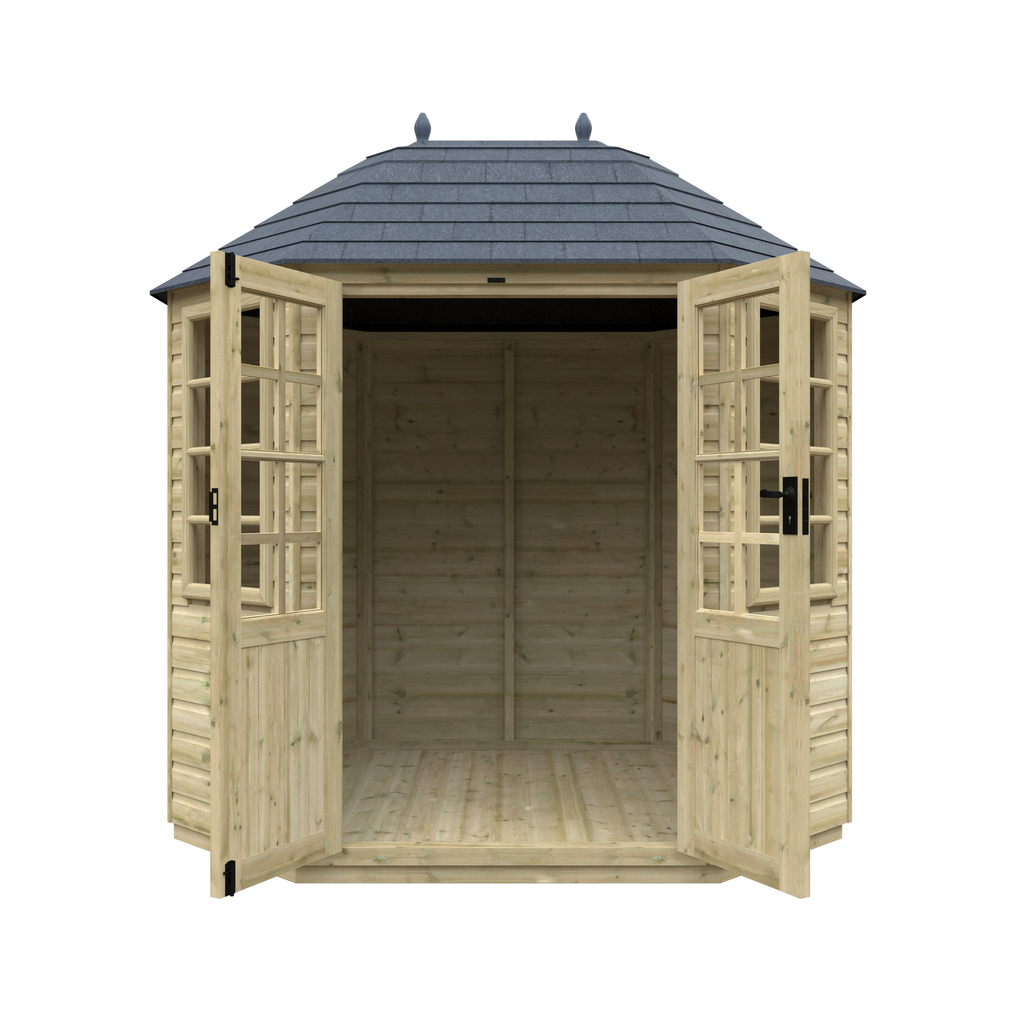 Broadfield 8x6 Tanalised Octagonal Summerhouse