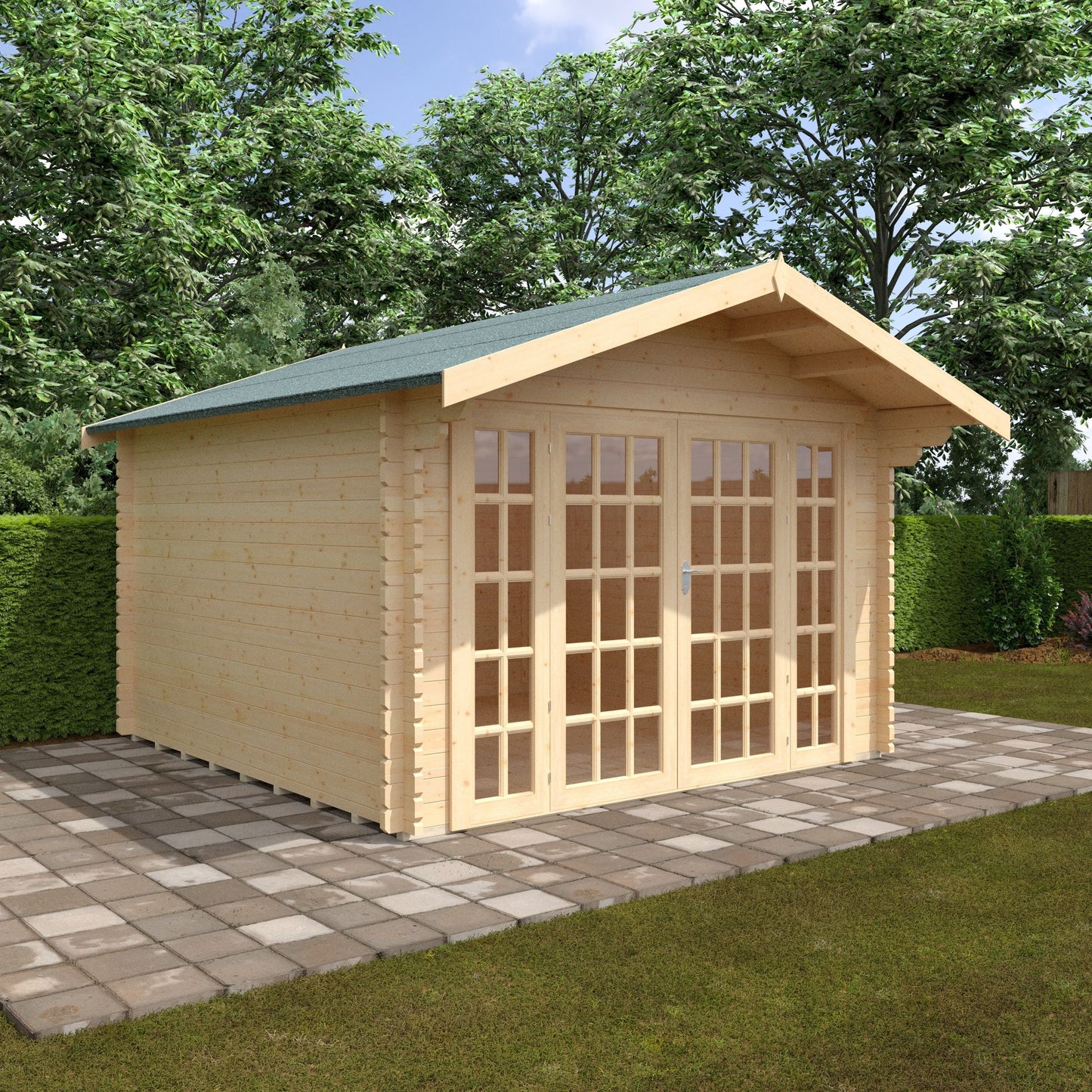 The Balmoral Log Cabin 44mm