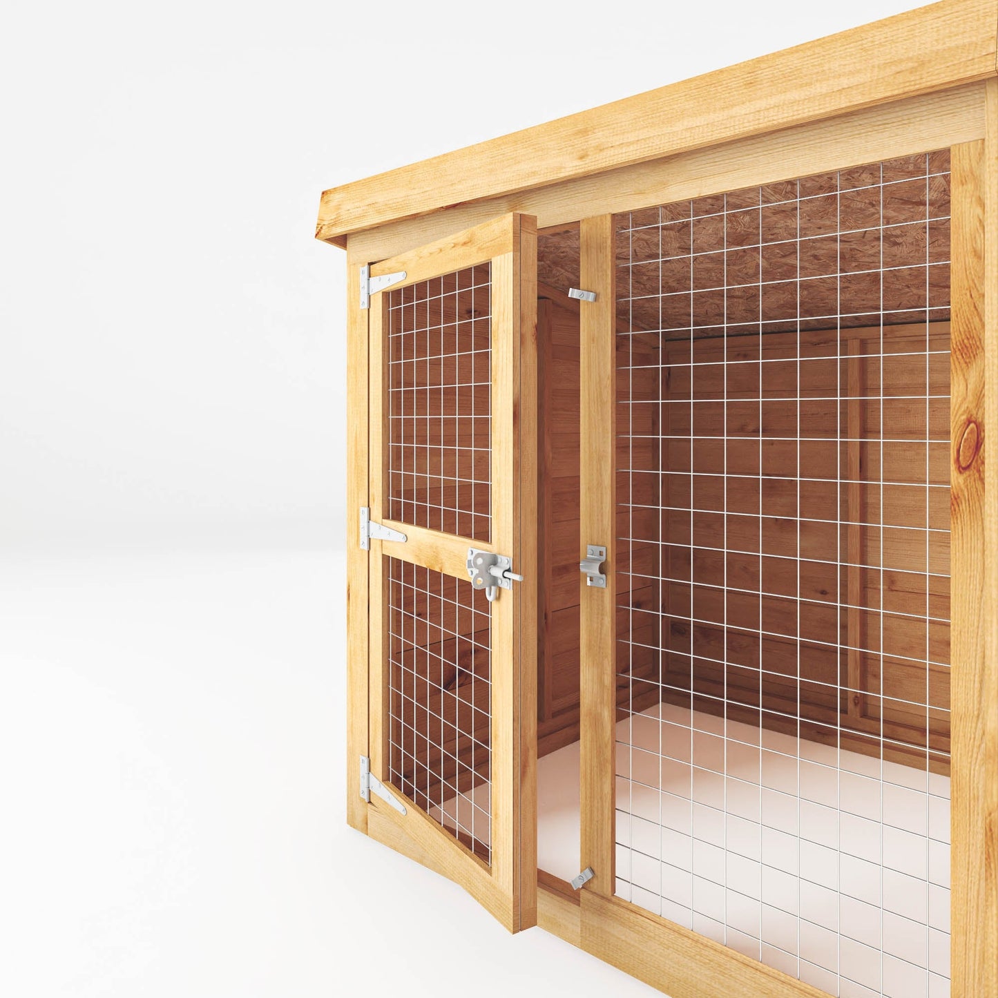 Mercia 10 x 4 Berkshire Dog Run & Kennel