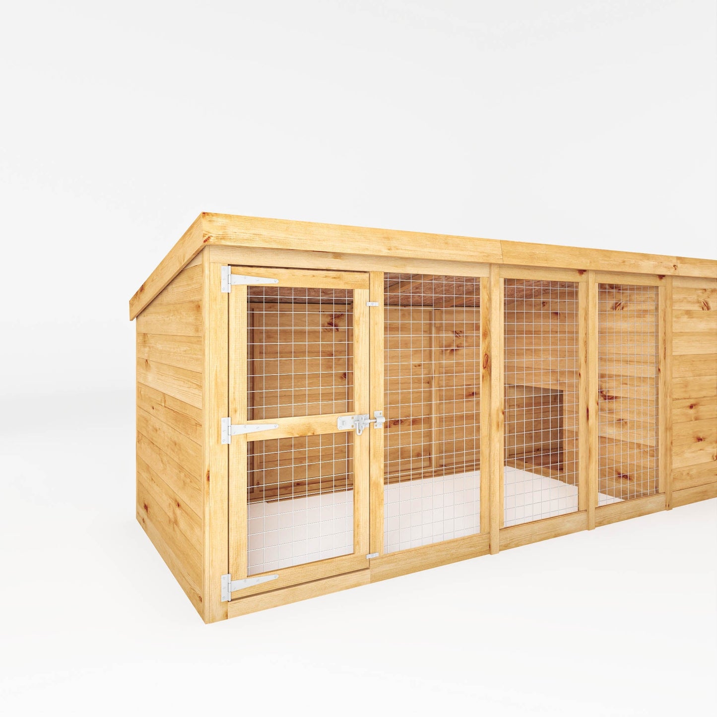 Mercia 12 x 4 Berkshire Dog Run & Kennel