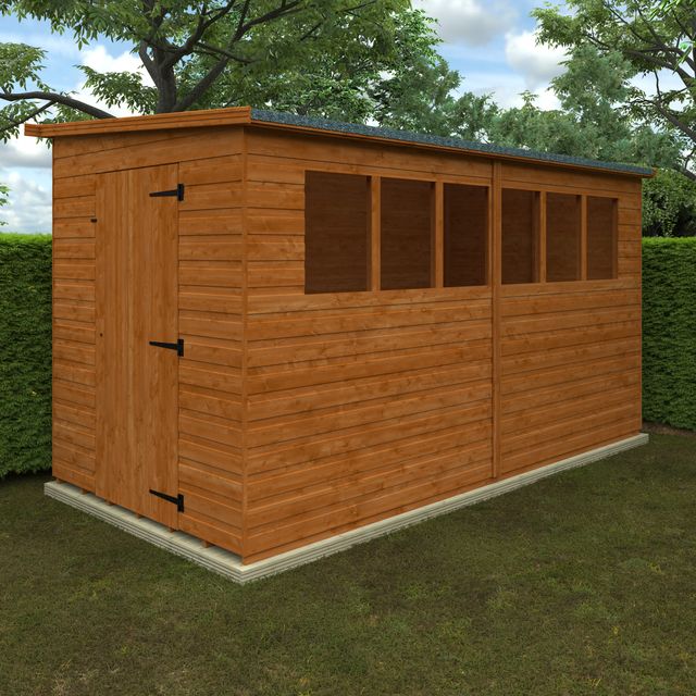 Lean-To Shed Pent Shiplap