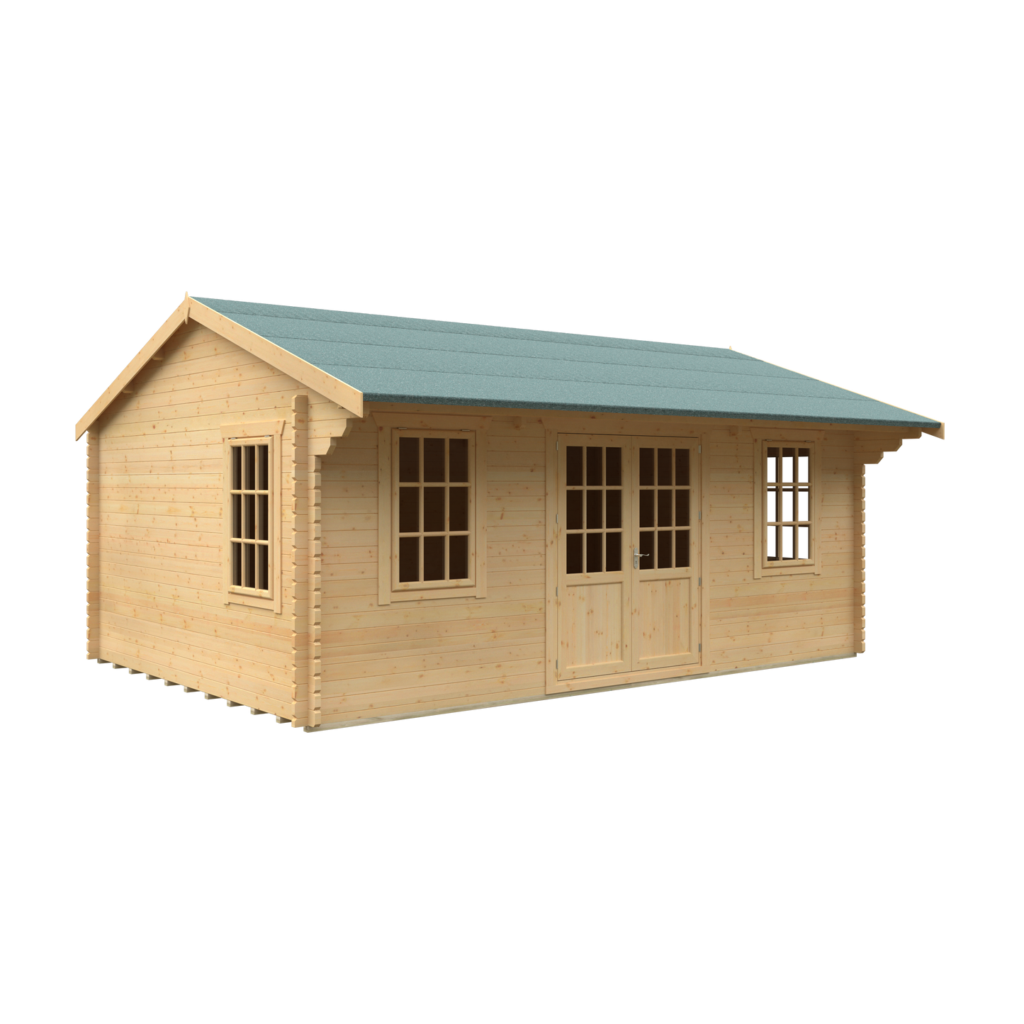 Broadfield 20x14 Dalton 44mm Log Cabin