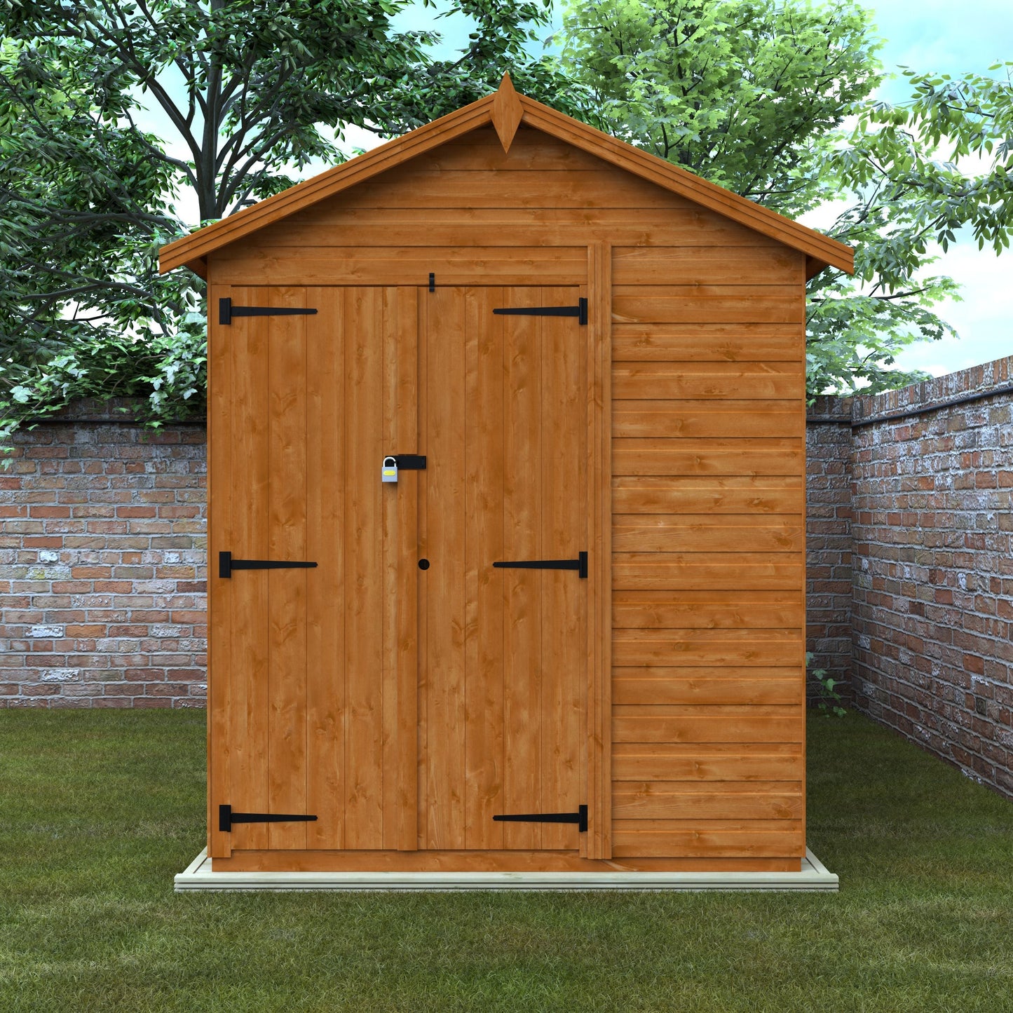 Flex Apex Security Double Door Shed