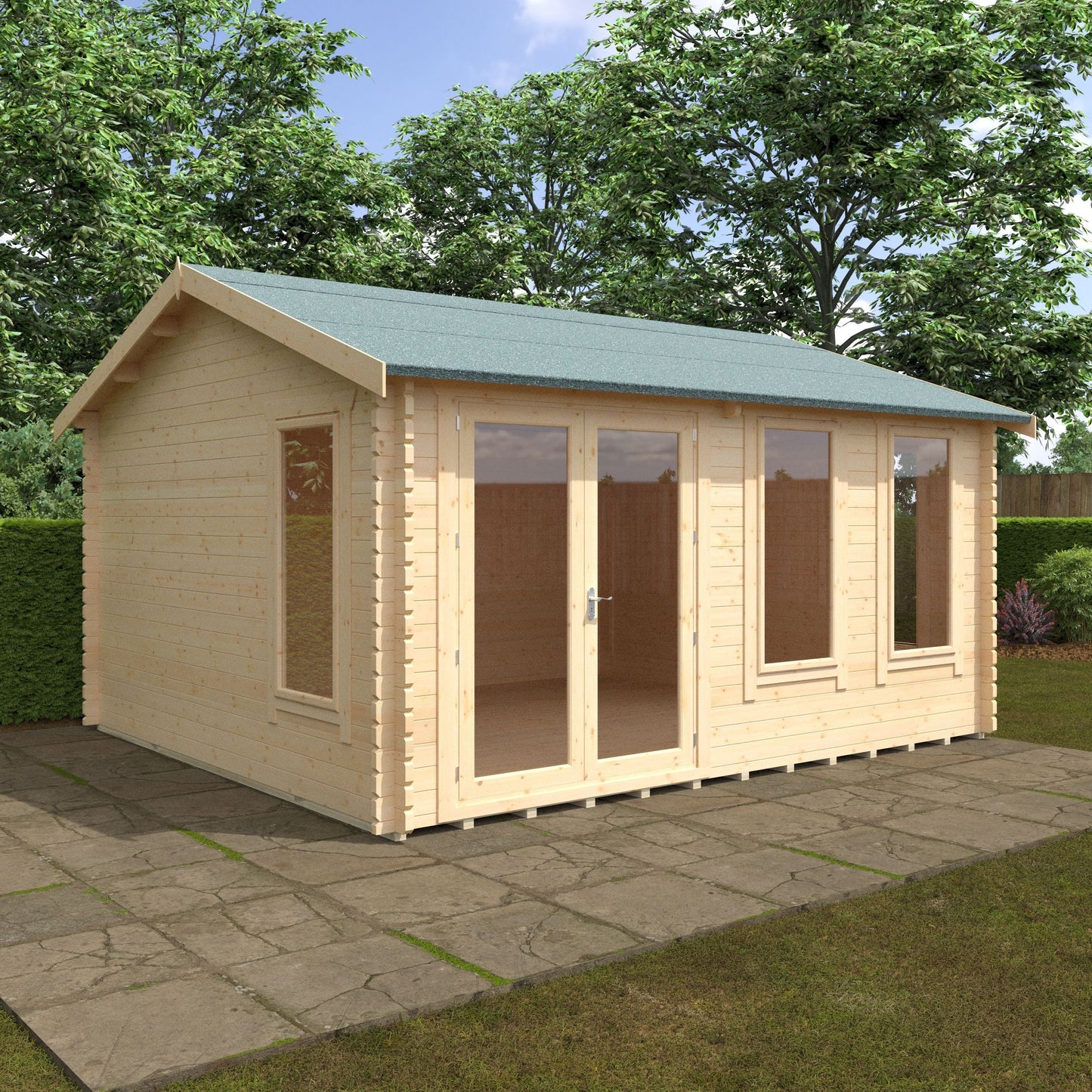 The Sherborne Log Cabin 44mm