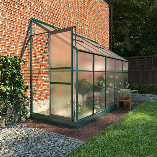Polycarbonate Lean-To Greenhouse - Choose Size