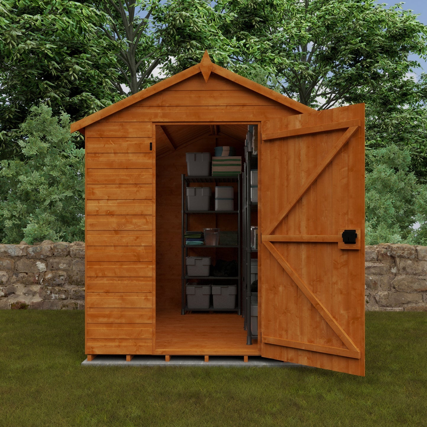 Broadfield 8x6 Super Apex Garden Shed