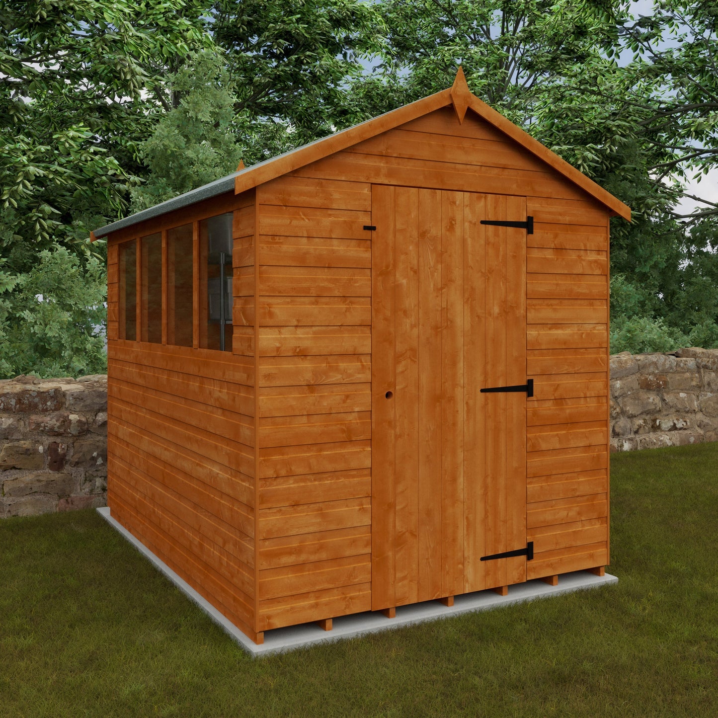 Broadfield 8x6 Super Apex Garden Shed
