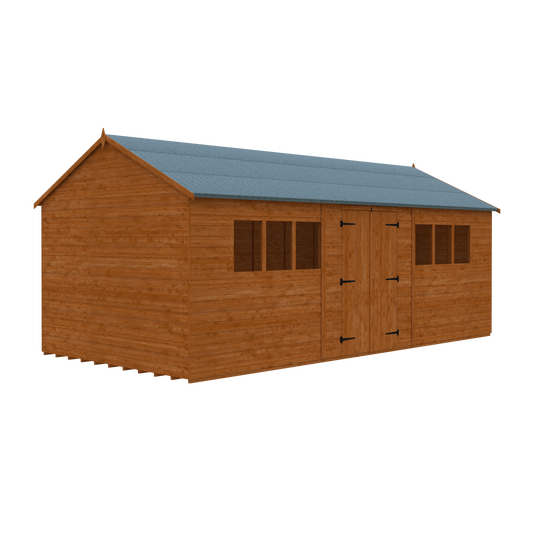 Broadfield 20x10 Workman Apex Shed