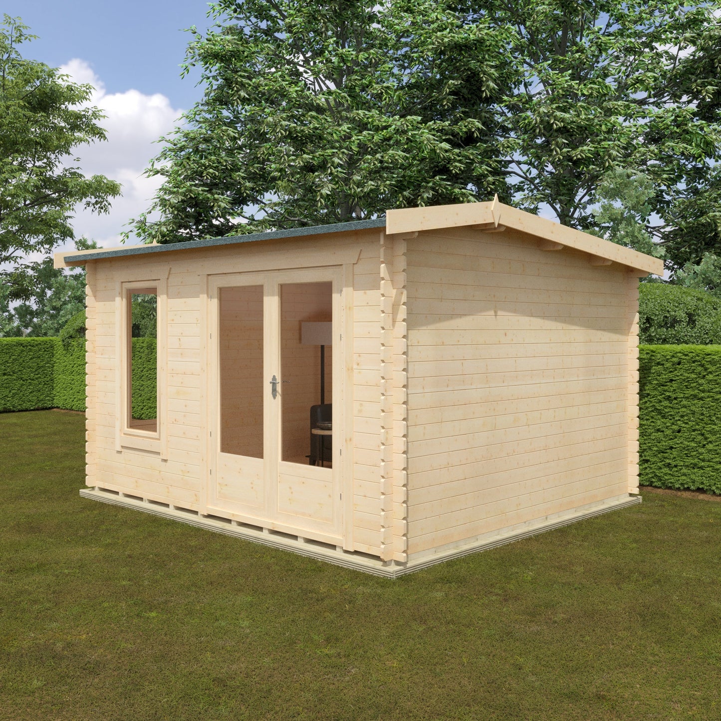 Broadfield 12x10 Longleat 28mm Log Cabin