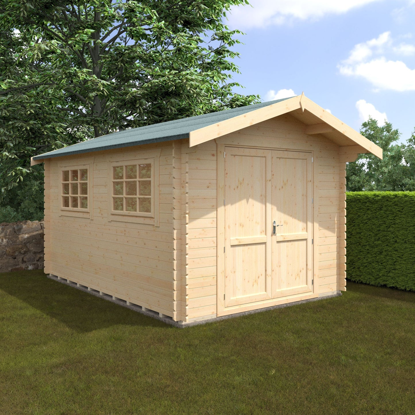 The Marlborough Log Cabin 28mm