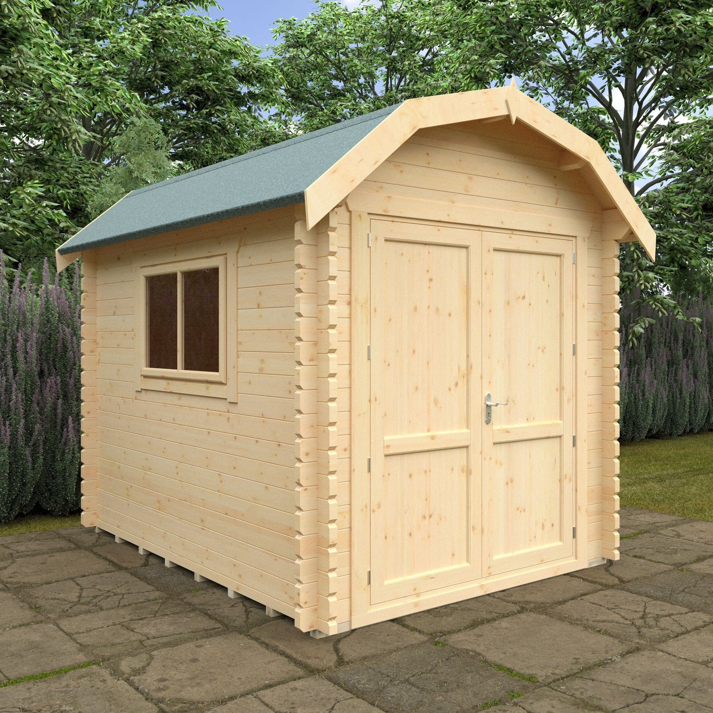 The Aldford Barn Log Cabin  44mm