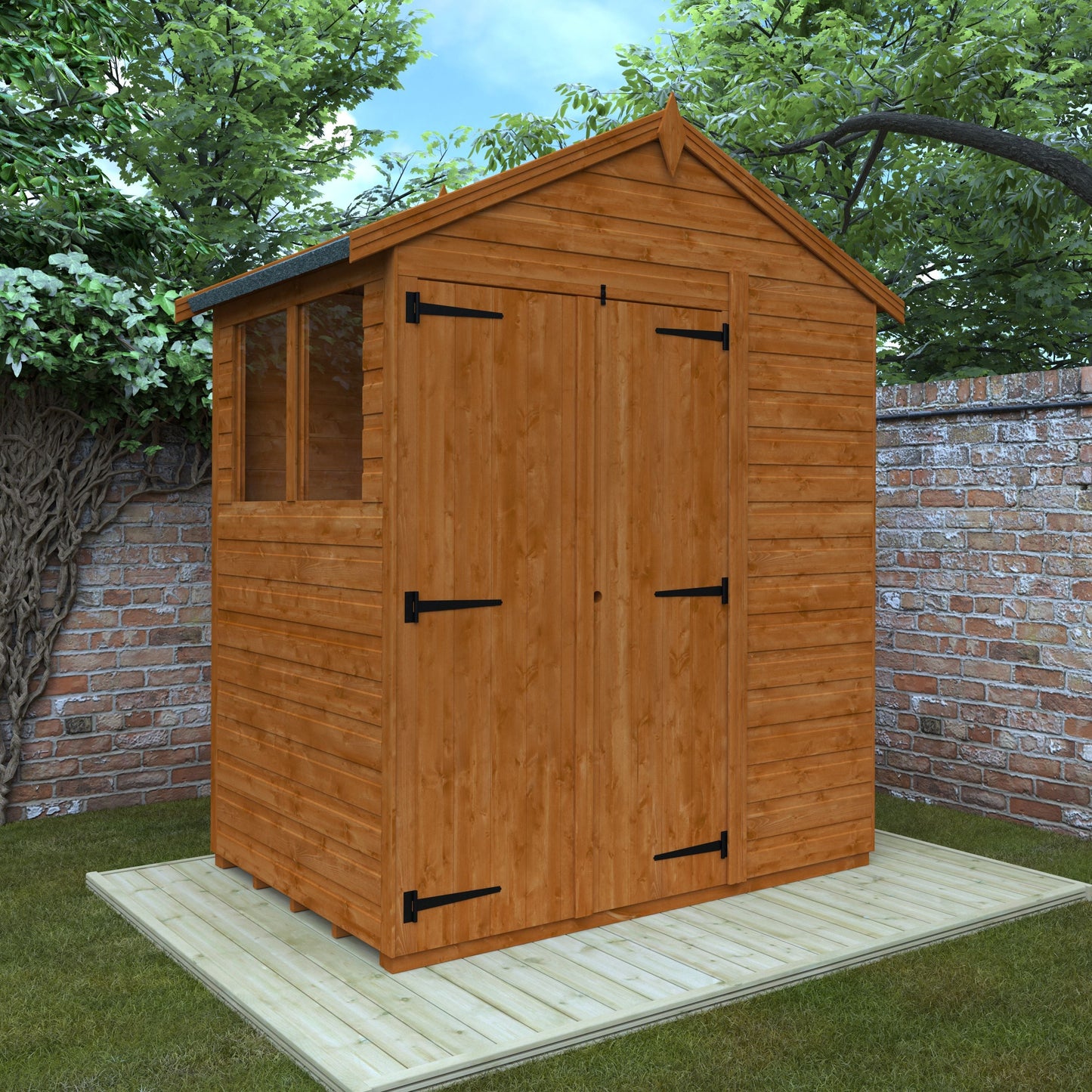 Double Door Flex Shed Apex