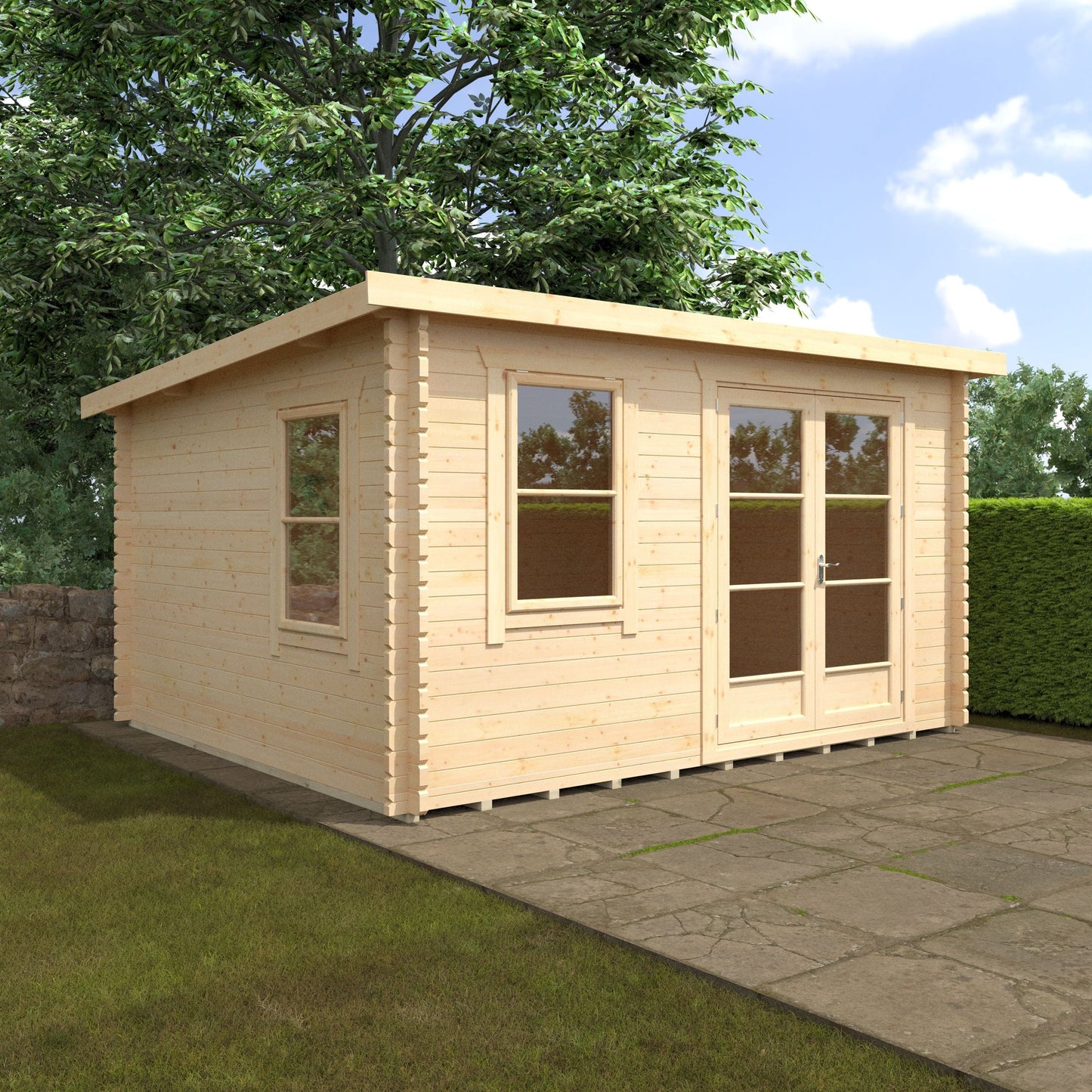 The Belton Log Cabin 44mm