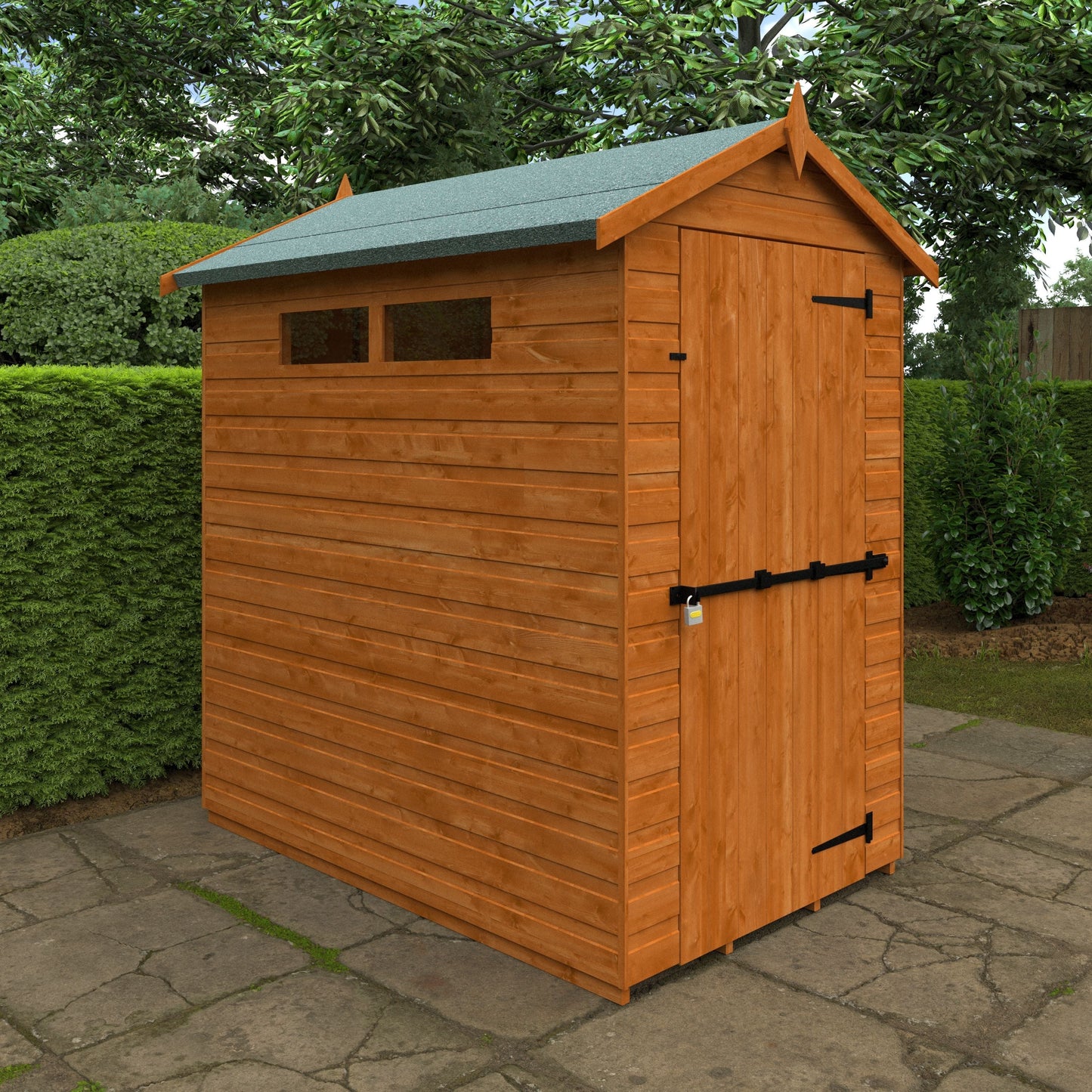 Security Apex Shed Shiplap
