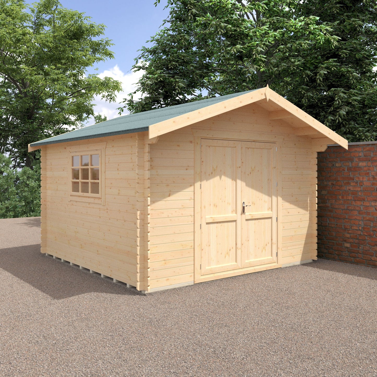 The Marlborough Log Cabin 28mm