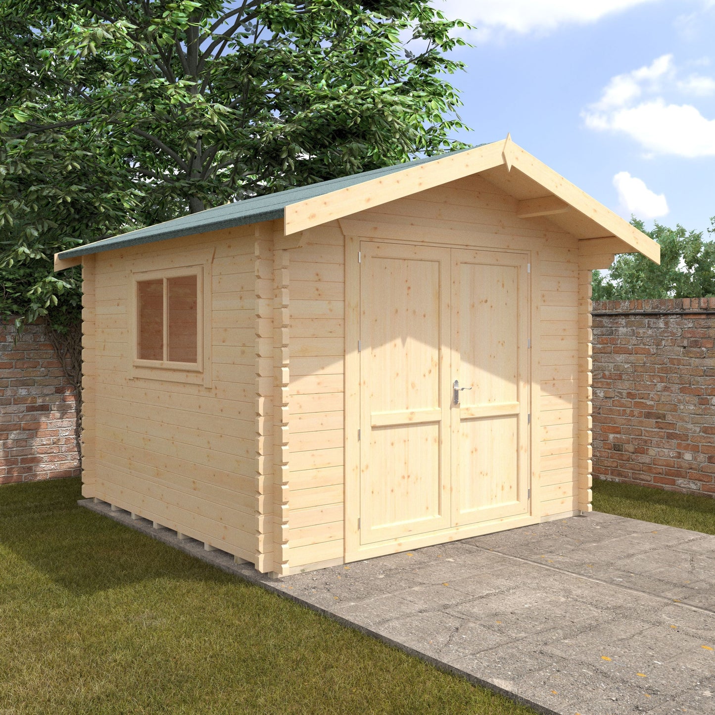 The Marlborough Log Cabin 44mm