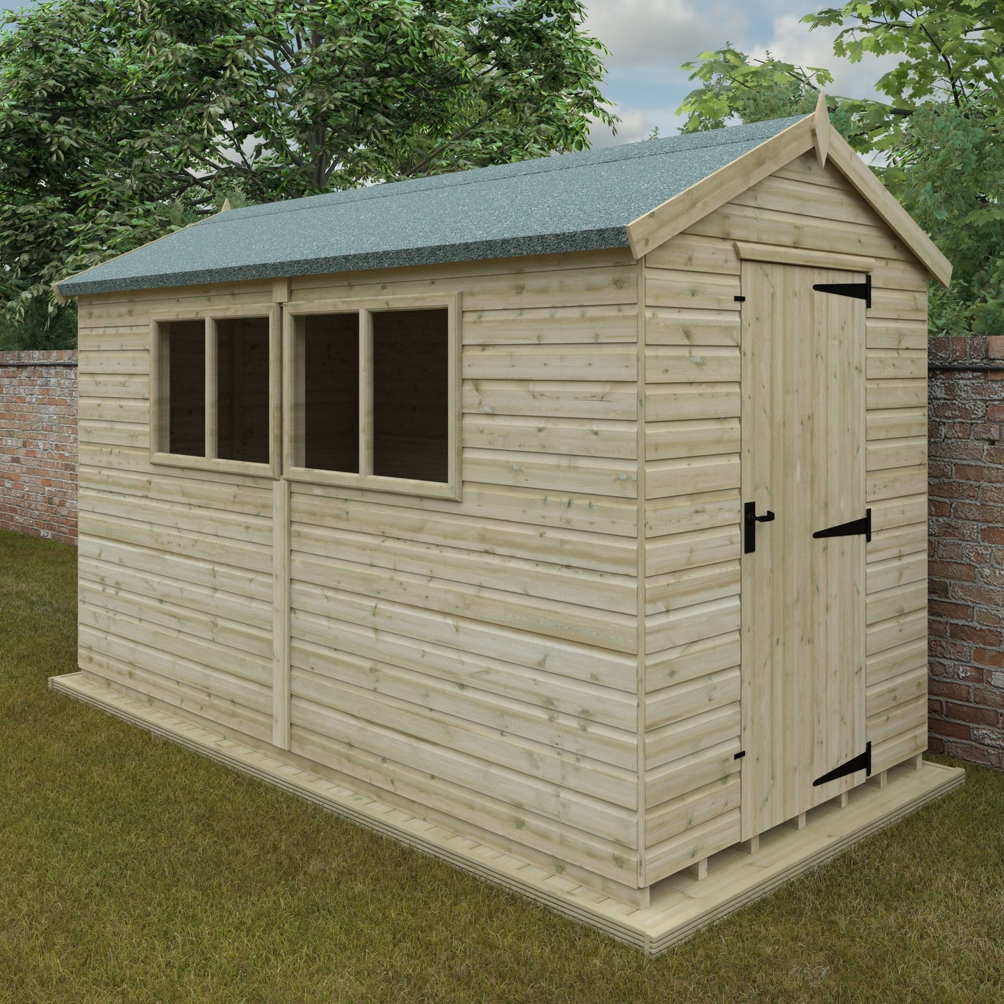Apex Premier Shed Tanalised