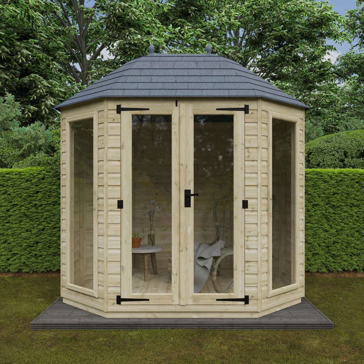 Tanalised Octagonal Summerhouse
