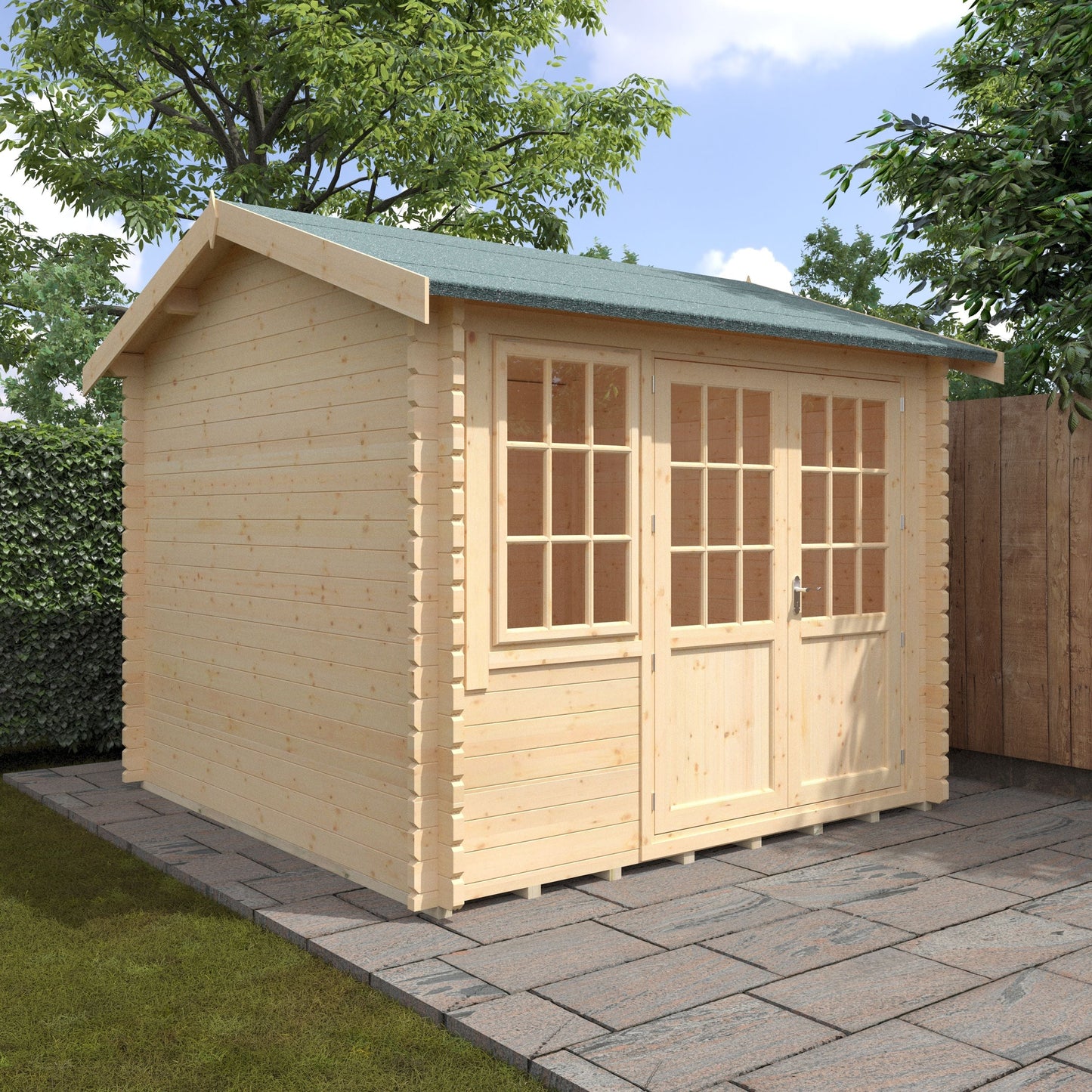 The Henley Log Cabin 44mm