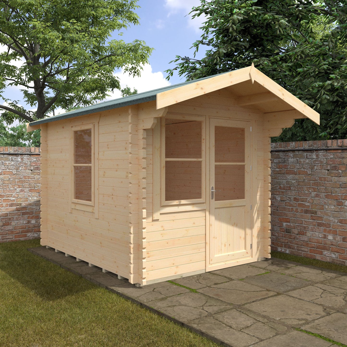 The Carrington Log Cabin 44mm