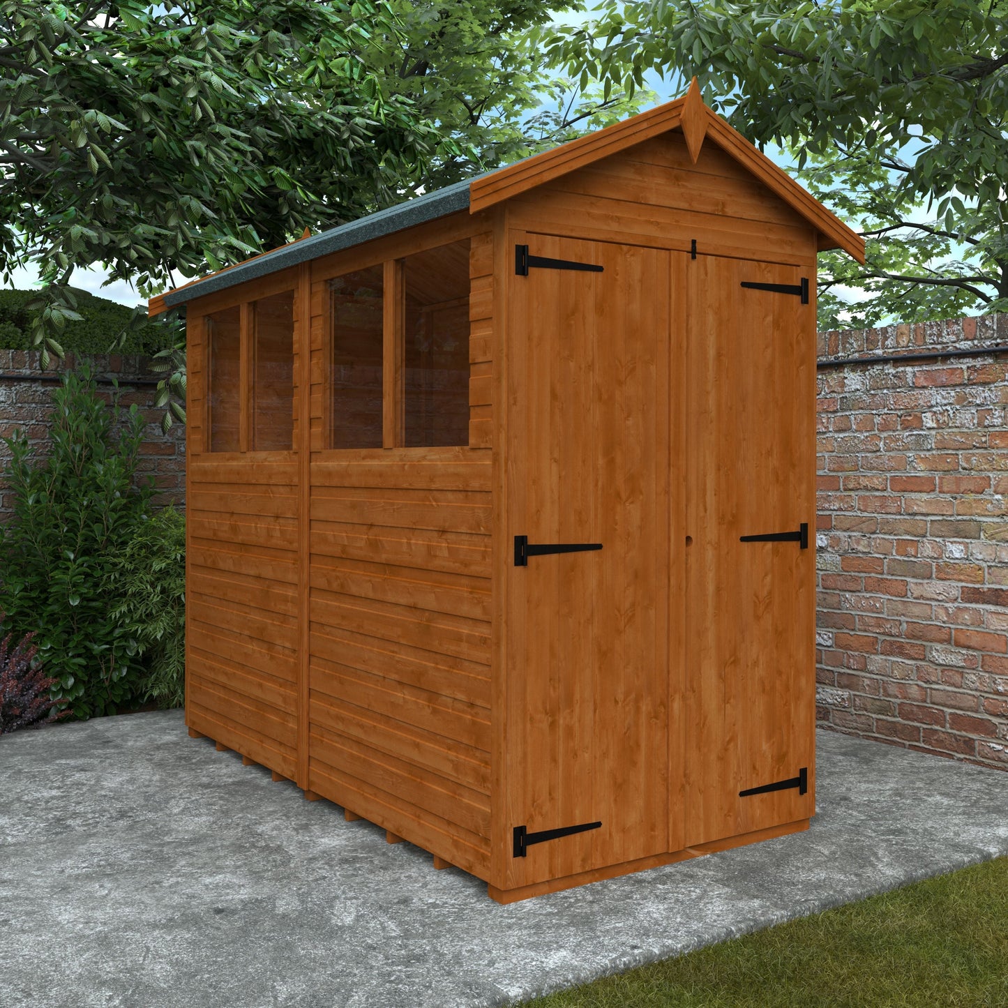 Double Door Flex Shed Apex