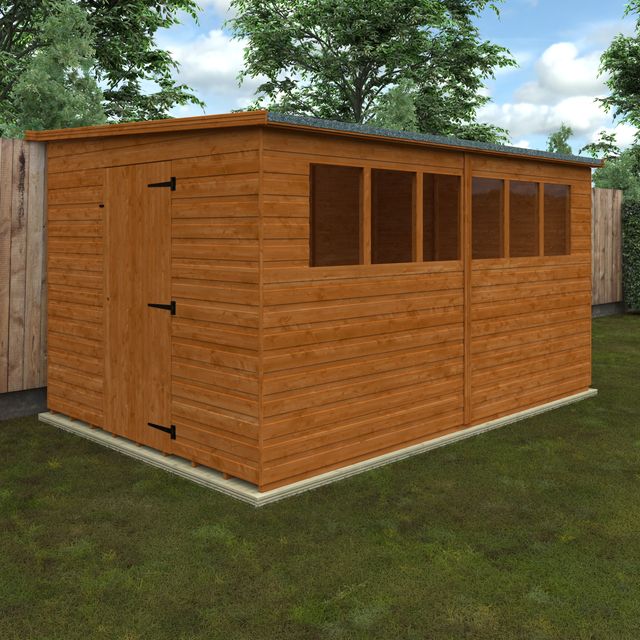 Lean-To Shed Pent Shiplap