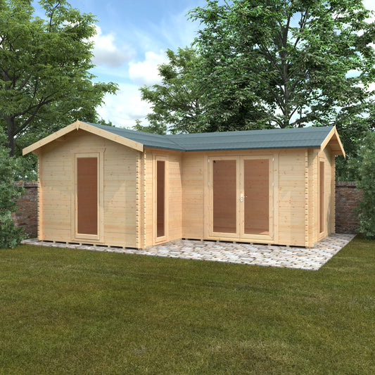 The L-Shaped Log Cabin 44mm