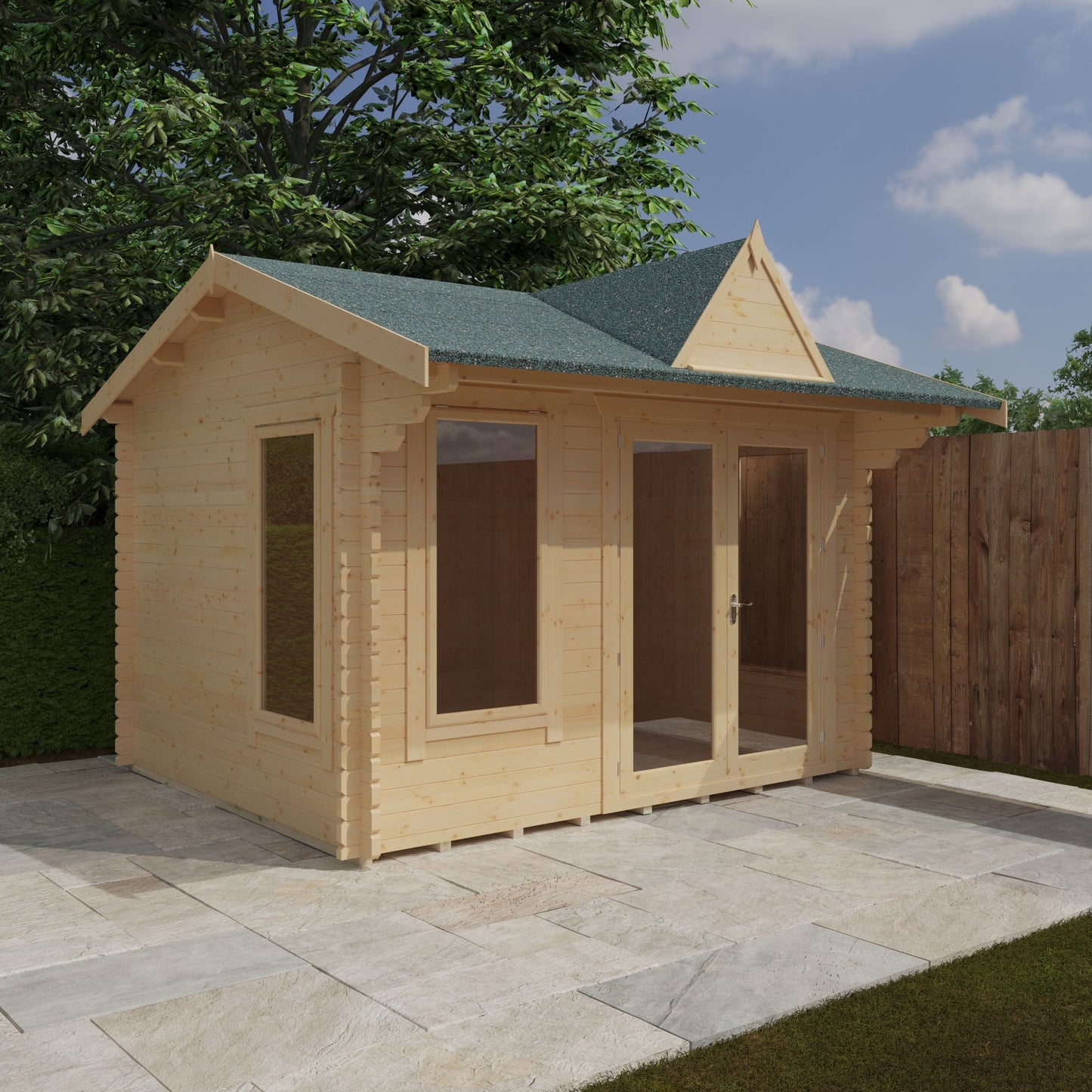 The Leyton Log Cabin 44mm