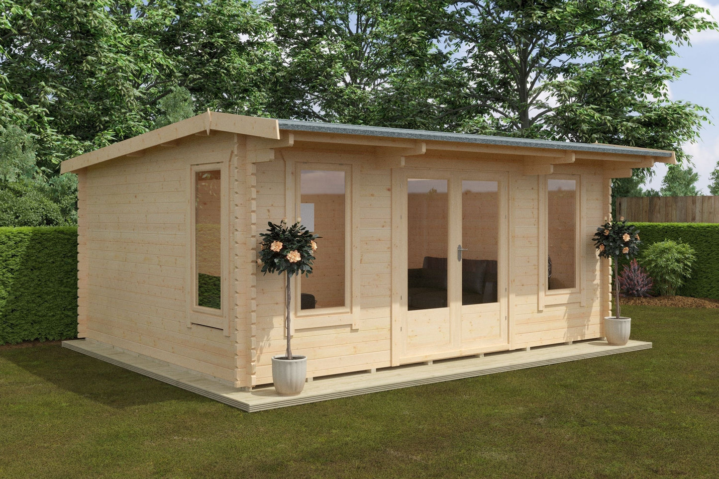 The Jacob Log Cabin 44mm