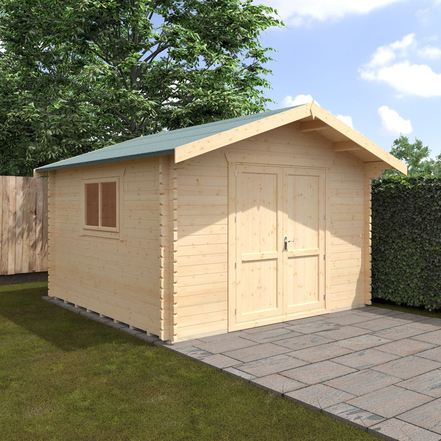 The Marlborough Log Cabin 44mm