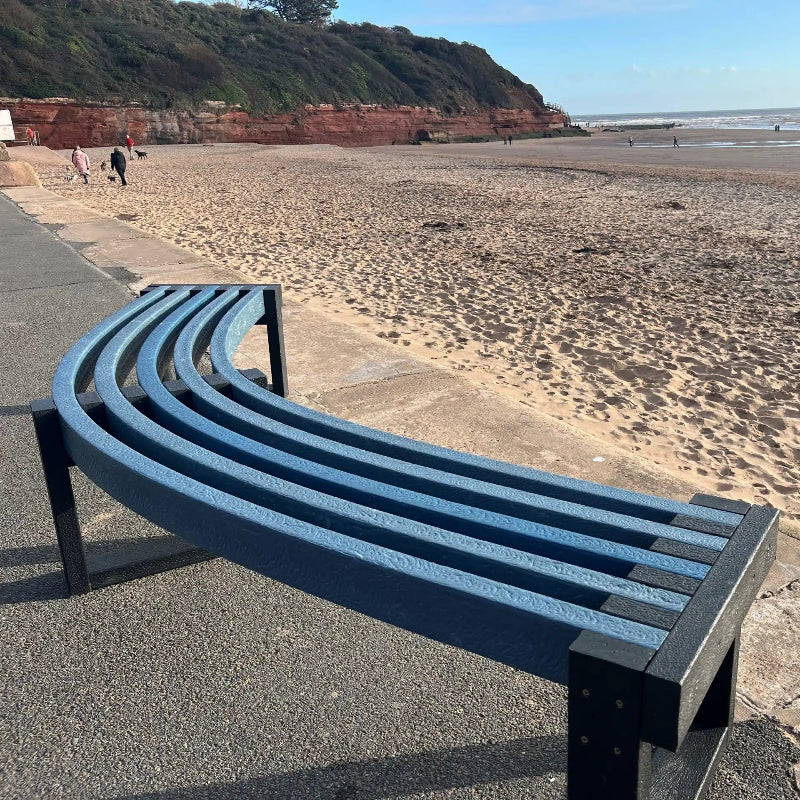 The Atlantic Curve Ocean 6 Seater Bench