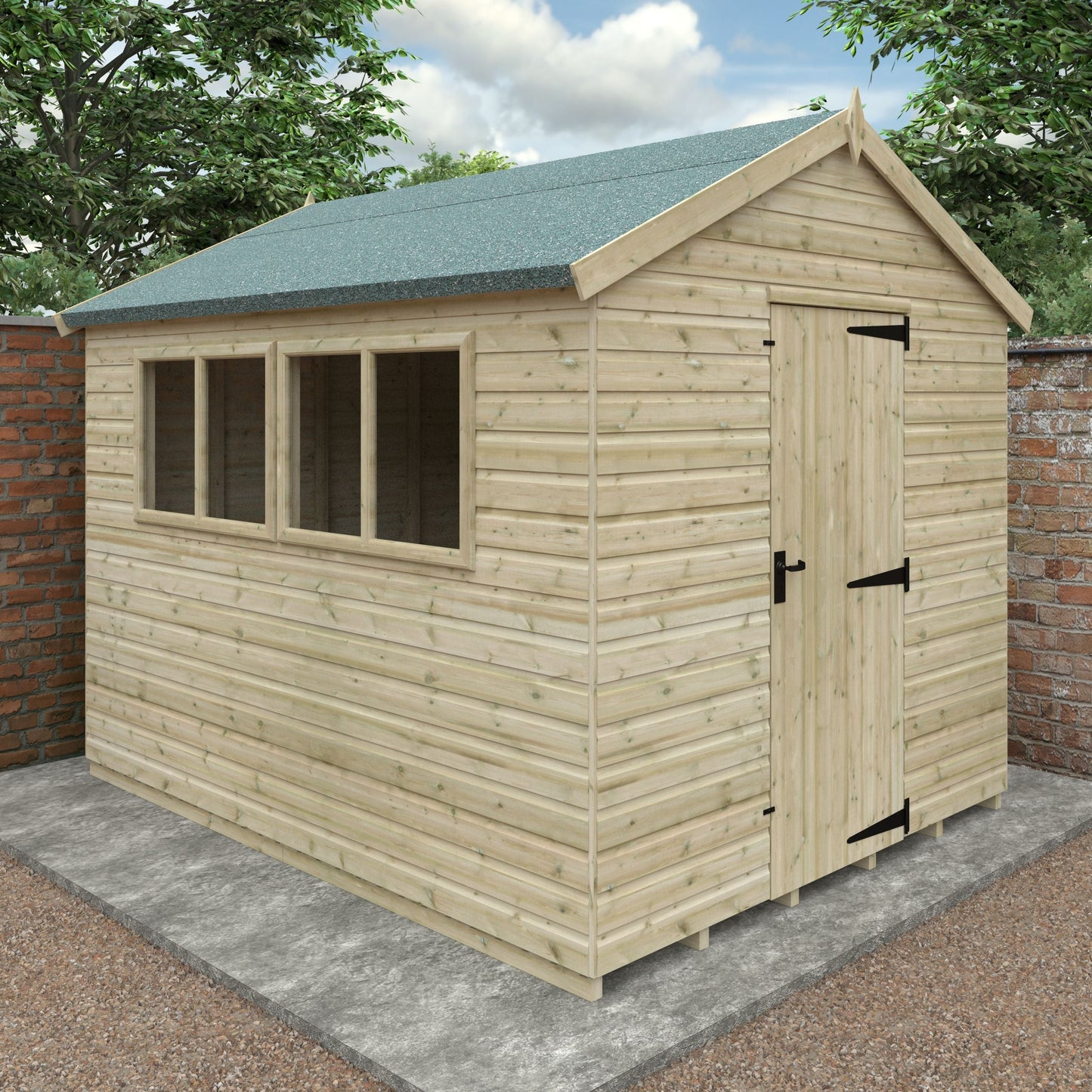 Apex Premier Shed Tanalised