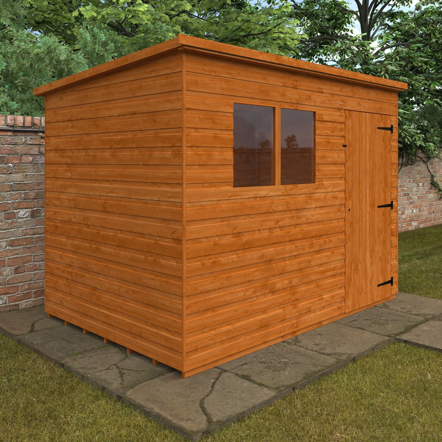Super Pent Shed Shiplap