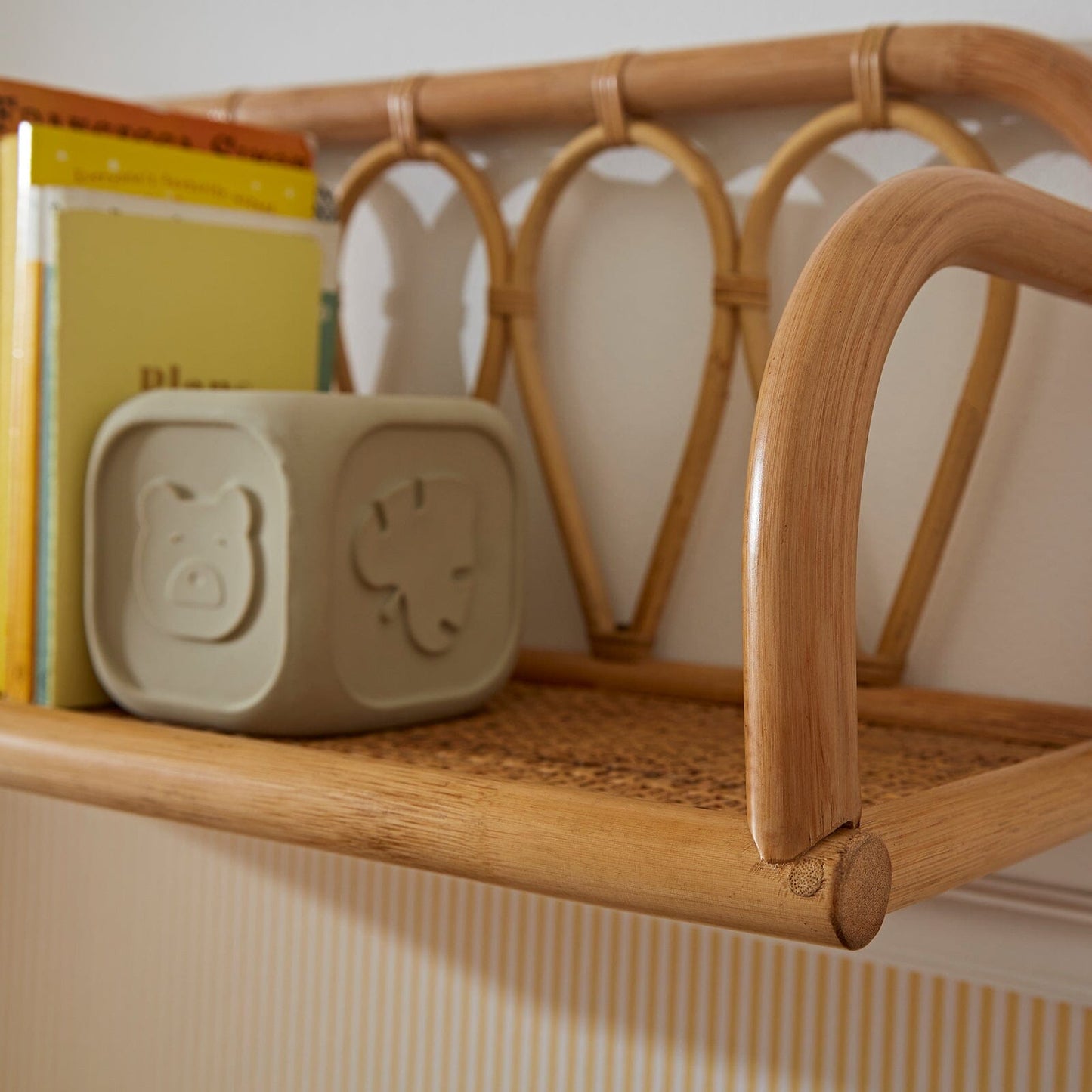 Aria Rattan Shelf - Large