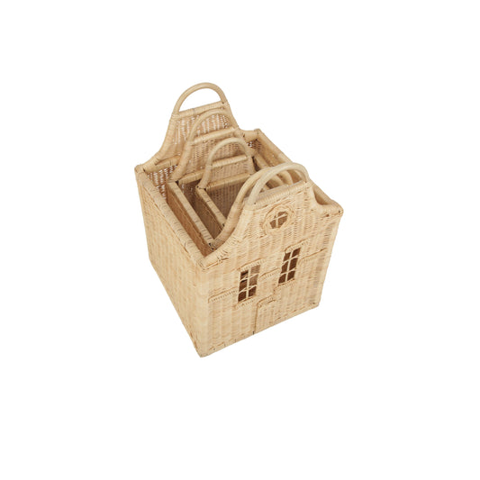 Dutch House Storage Baskets - Set of 3